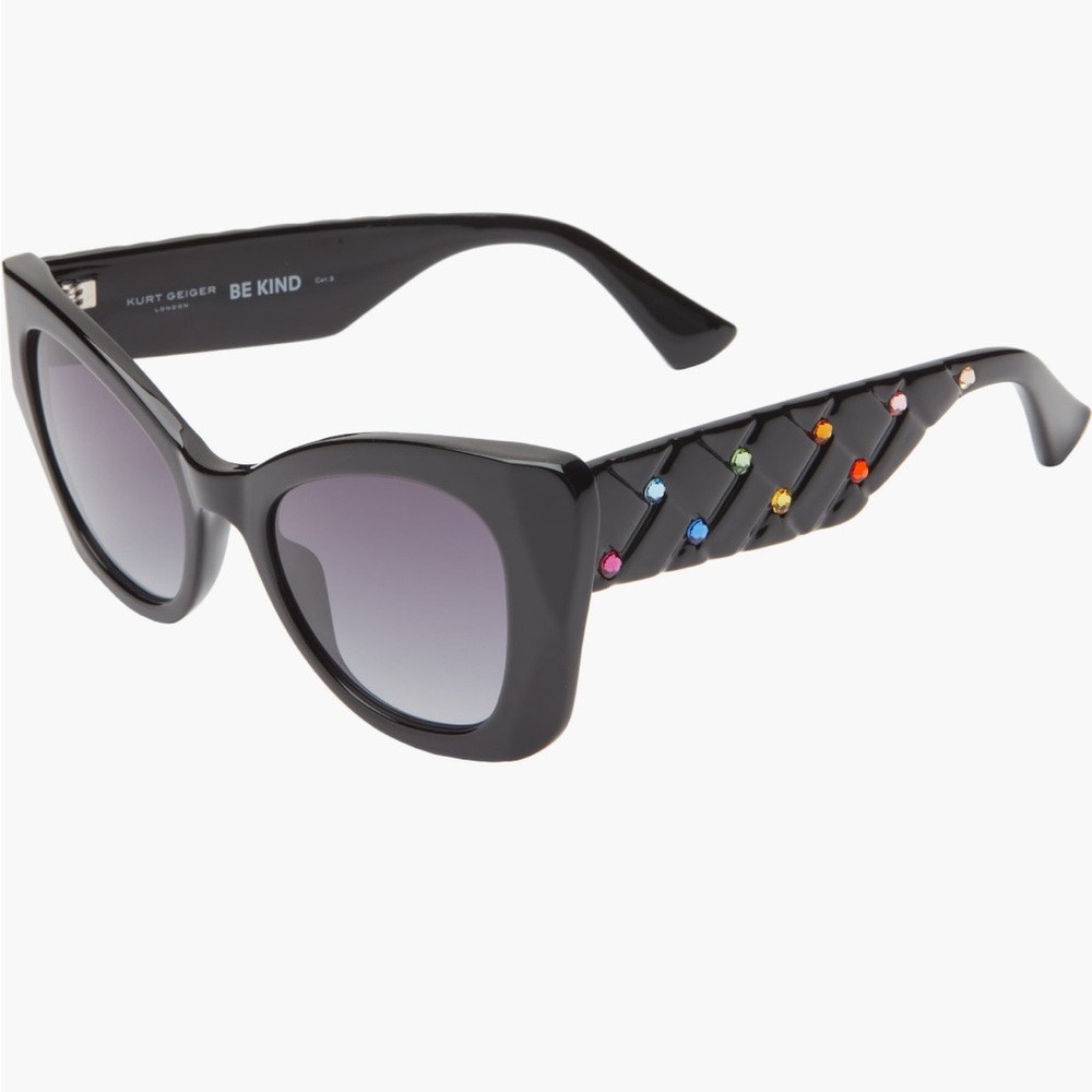 NWOT Kurt Geiger Sunglasses with case